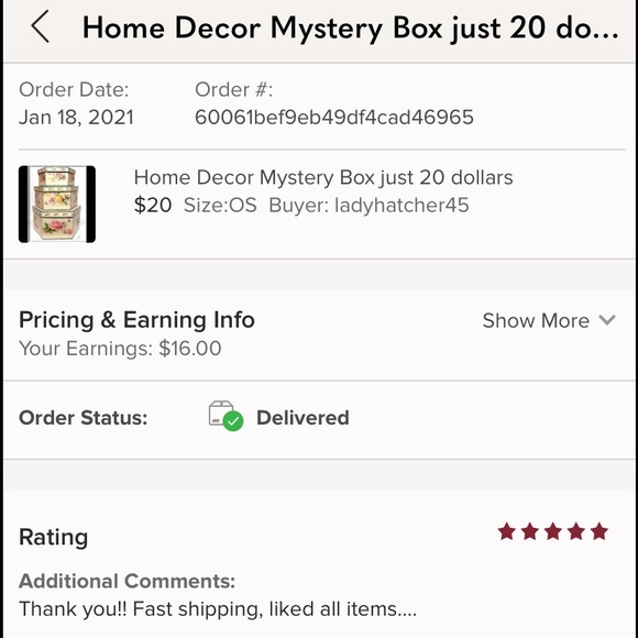 Home Decor Mystery Box just 20 dollars - Picture 2 of 3